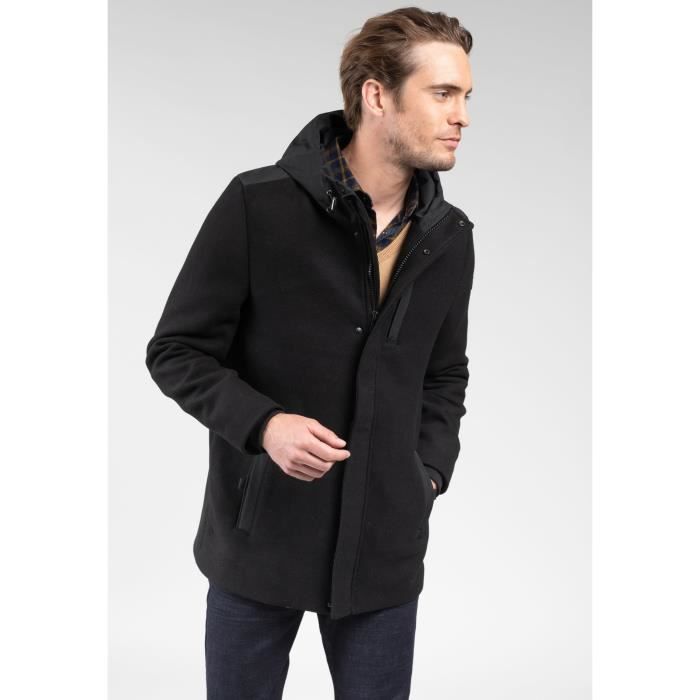 Manteau Deeluxe continu - noir - M
