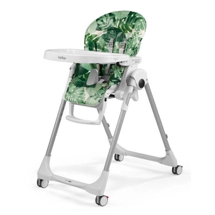Ensemble table et chaise bebe Peg Perego Prima Pappa Follow Me Foliage
