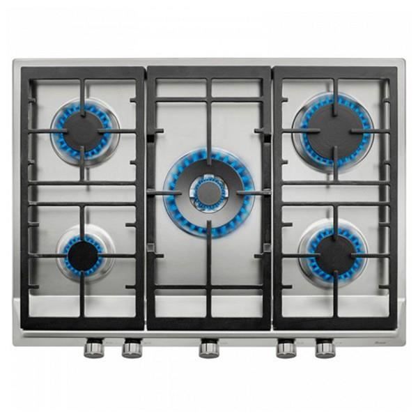 Plaque au gaz Teka 219469 11300W 70 cm Acier inoxydable Noir