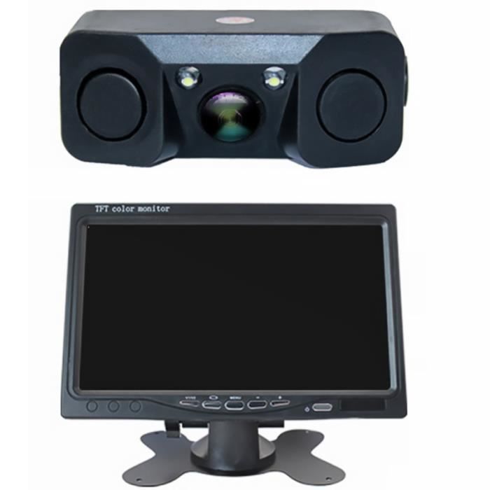 1 Set Durable Utile Pratique Professionnel Écran D'affichage AHD Caméra De Recul Intelligent RADAR DE RECUL - CAMERA DE RECUL