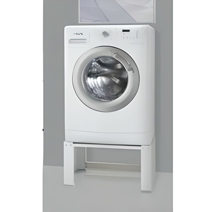 SOCLE UNIVERSEL POUR LAVE-LINGE/SÈCHE-LINGE(60.5cm X 50cm X 30cm) WPRO - BVMPIECES