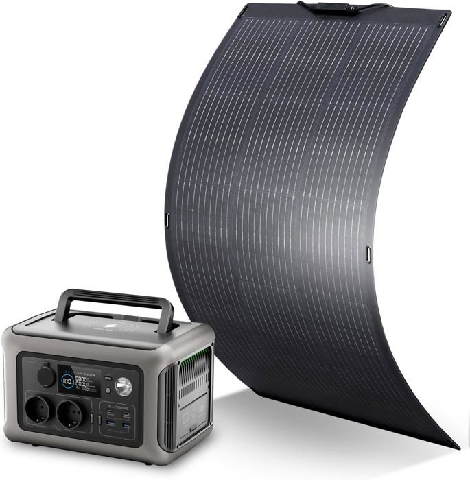 ALLPOWERS 600W Générateur Solaire R600 avec PV100W - ALLPOWERS FR ALLPOWERS 600W Générateur Solaire R600 avec PV100W - ALLPOWERS FR