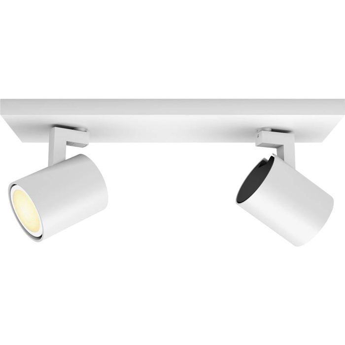 Spot connecté 2 têtes PHILIPS HUE Runner 2 x et télécommande - vue 2