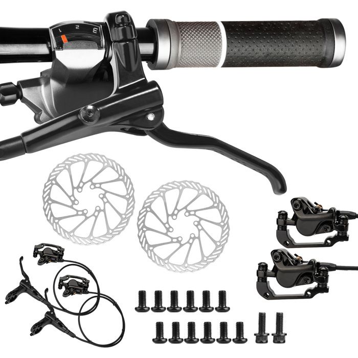 Jeu de Freins hydrauliques VTT Kit de Frein à Disque avec
