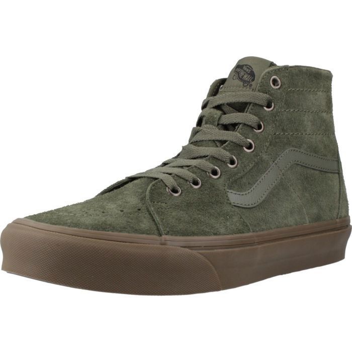 Vans Sport > Zapatillas Hombre Modèle Chaussure Vans Modèle Sk8-hi Tapered Hrys - Coleur Vert