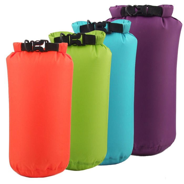 Lot De 2 Sacs étanches Flottants 40L | Léger, Imperméabilité 5000 Mm, Pour Kayak, Pêche, Rando
