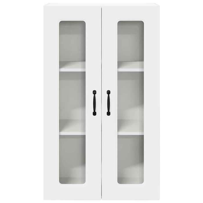 Moderne Armoire mural de cuisine SWEETY Cabinet cuisine avec étagère Blanc 60x31x100 cm BB1987