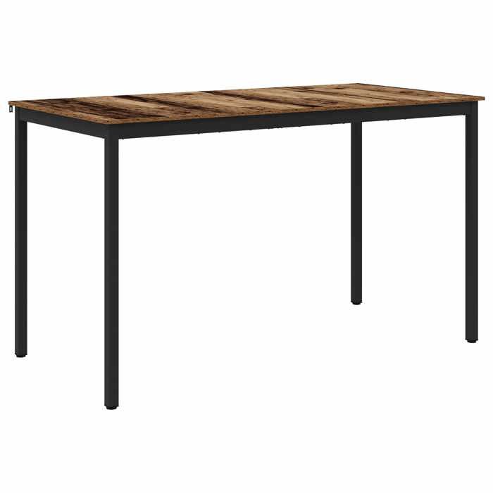 Saison Soldes Table de repas(1 pc) - SARAZYJ - Table de salle à manger - Montage Facile - Bois dingénierie MM12296
