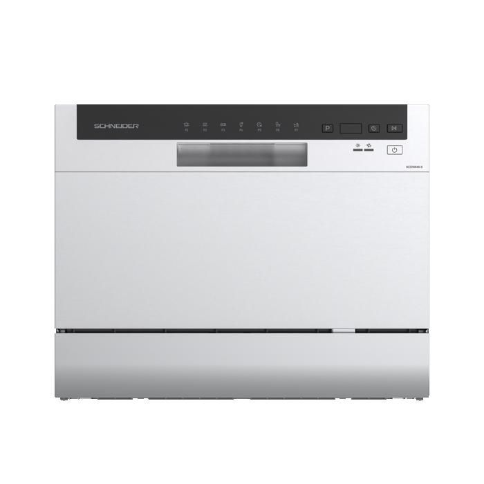 Schneider SCDW649-S - Lave-vaisselle mini 6 couverts Silver - Schneider