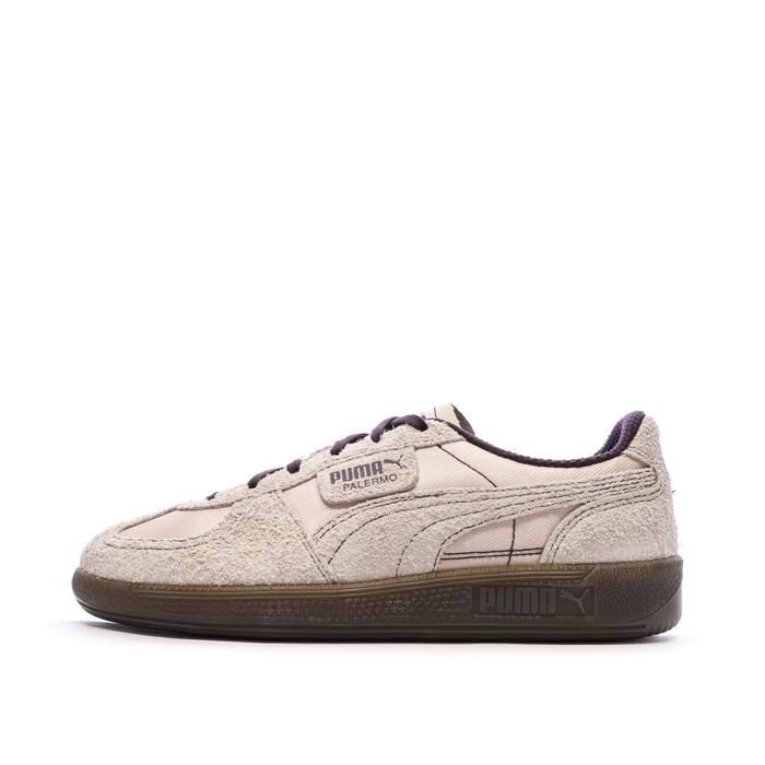 Puma Baskets Roses/Mauves Femme Puma Palermo Clobber