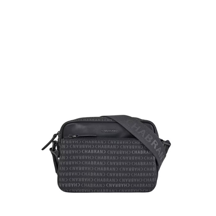 Sacoche homme - CHABRAND - Freedom 68840 TE111 - Noir - Toile enduite garnie de cuir - 22×16×5 cm Sacoche homme - CHABRAND - Freedom 68840 TE111 - Noir - Toile enduite garnie de cuir - 22×16×5 cm