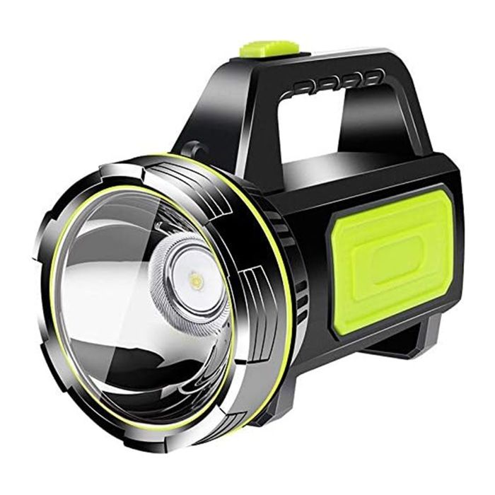 LED Torch Projector Flashlight Batteries Lantern Side Light