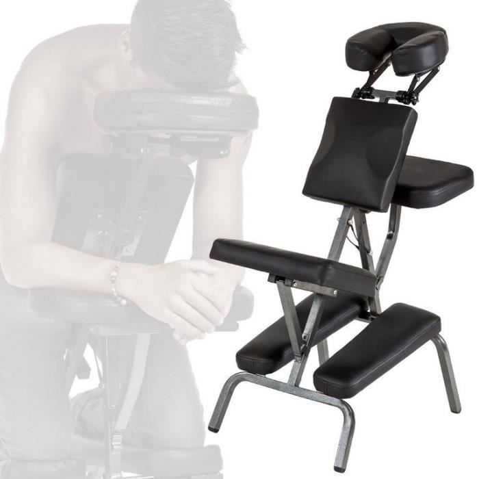 Chaise de massage Aluminium Sac inclus Cr�me
