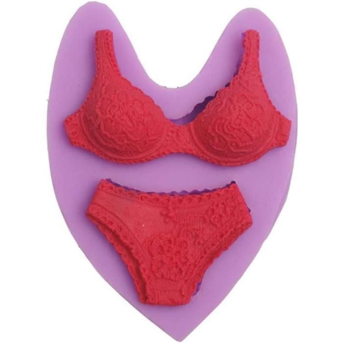 Bricolage Sexy Gâteau Moule Outil 3D Sexy Lingerie Dentelle Gâteau
