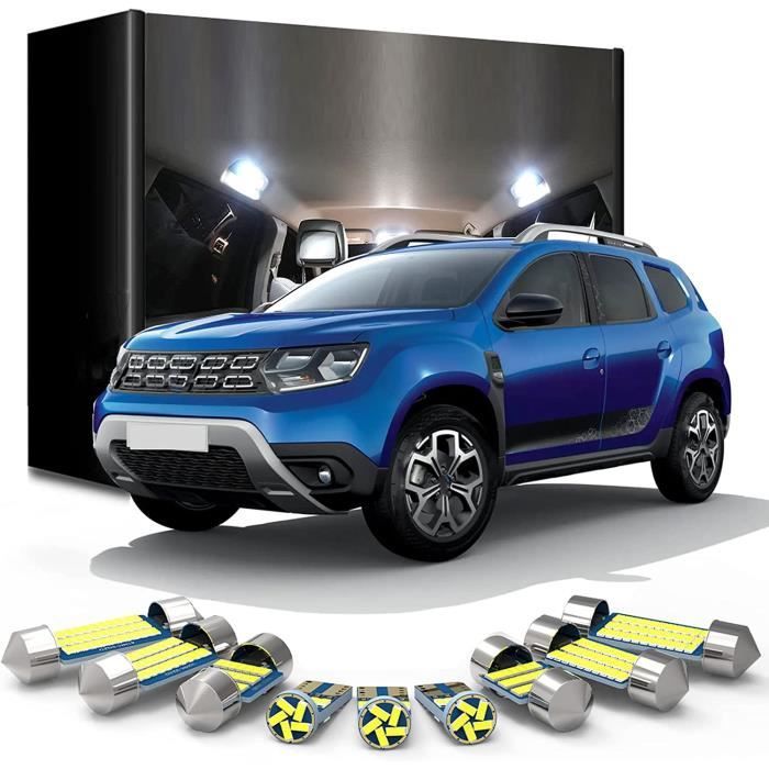 Accessoires de Voiture Kit d'éclairage intérieur LED, pour Dacia Duster 1 2  MK1 MK2 2010 2011 2014 2015 2016 2018 2019 2020 20[1320] - Cdiscount Auto