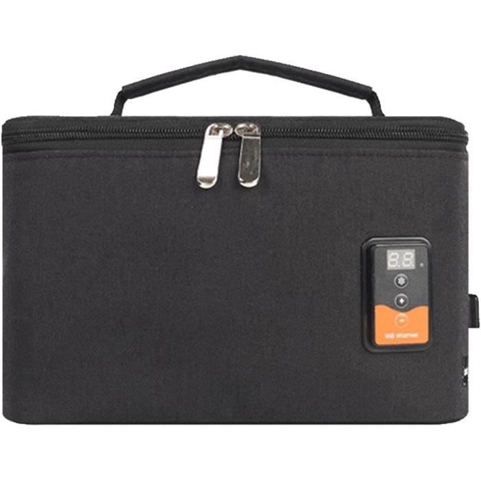 Zerodis Chauffe-Lait Maternel Électrique Portable USB - Housse Chauffe-Biberon De Voyage Pour Repas Bébé