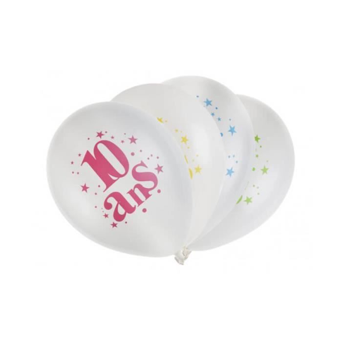 ballon anniversaire 10 ans Ballon Anniversaire 10 Ans Achat Vente Pas Cher ballon anniversaire 10 ans