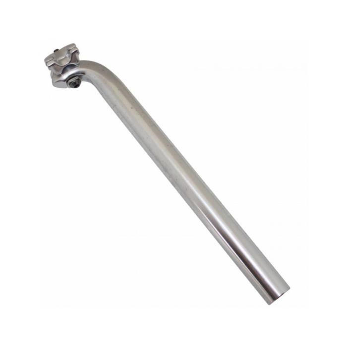 Tige de selle VTT - Newton - Aluminium - Diamètre 296 mm - Longueur 350 mm - Couleur Argent