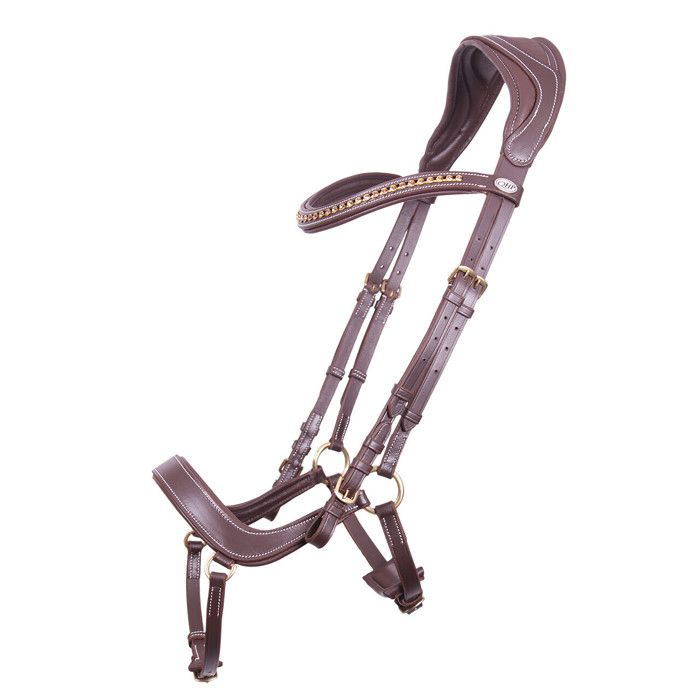 BR Protection De Muserolle En Mouton – Élastique, Taille Unique, Noir – Pour Chevaux