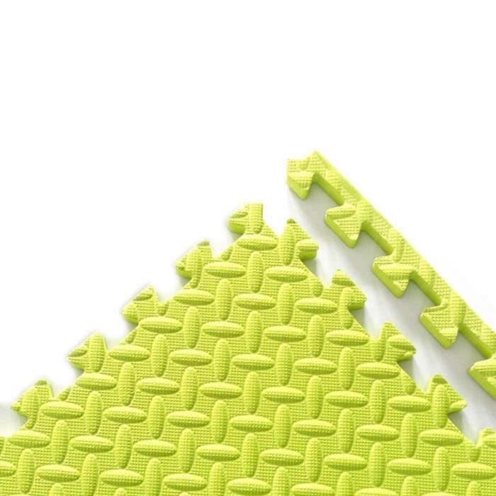 WeFun 6 Dalles Mousse EVA Interconnectables 183.5 X 123.5 X 1.2 Cm – Tapis Protection Sol Fitness Yoga