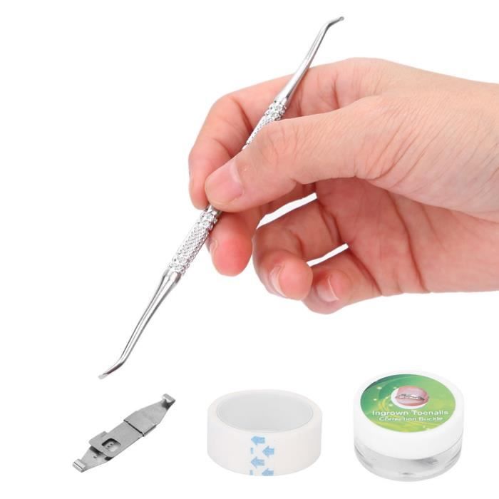 Outil De Correction D Ongle Incarne 3 Pieces Correcteur D Ongle Incarne Traitement Paronychie Correction Des Ongles Boucle De Cdiscount Au Quotidien