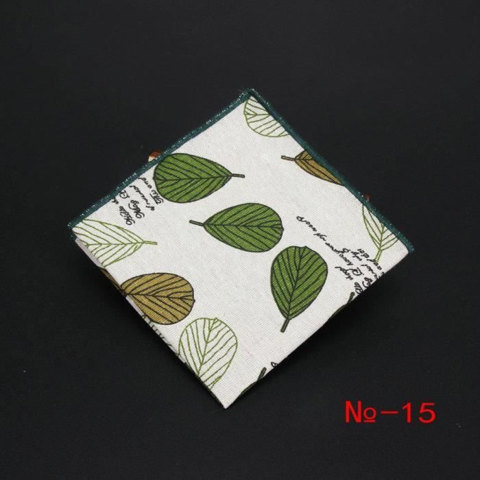 Mouchoir De Poche Homme Ungaro - Carré Art Rayé Coton - Vintage B0456