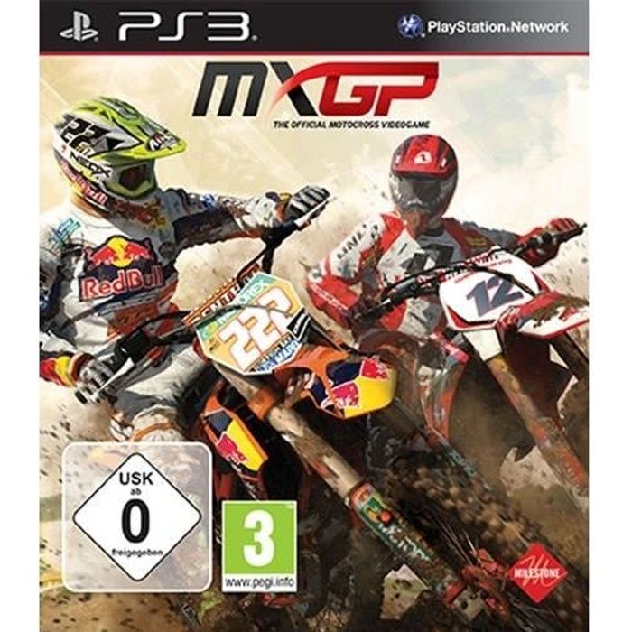 Bigben Jeu Vidéo - Mx Gp - The Official Motocross Videogame - PS3 - Licences Officielles Mx1 Et Mx2