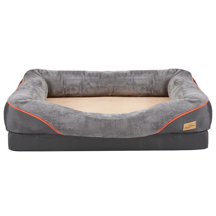Meilleurs prix pour Canapé Pour Chien Orthopédique Panier Chien Moyen Taille Coussin Chien Déhoussable Avec Housse Imperméable 83x57x25cm