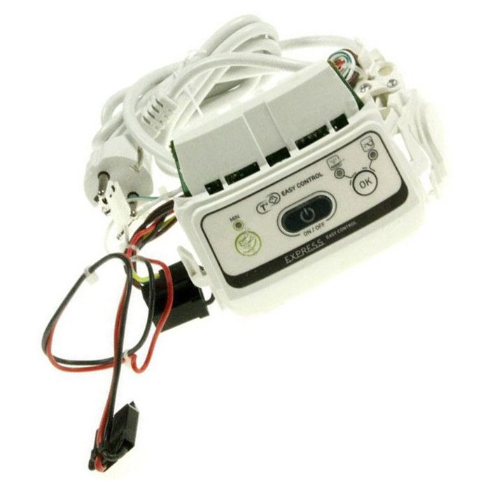 Boitier avant et carte électronique - CALOR - Centrale vapeur - Blanc - Compatible CS-00128681 - CS-00142414 - Calor