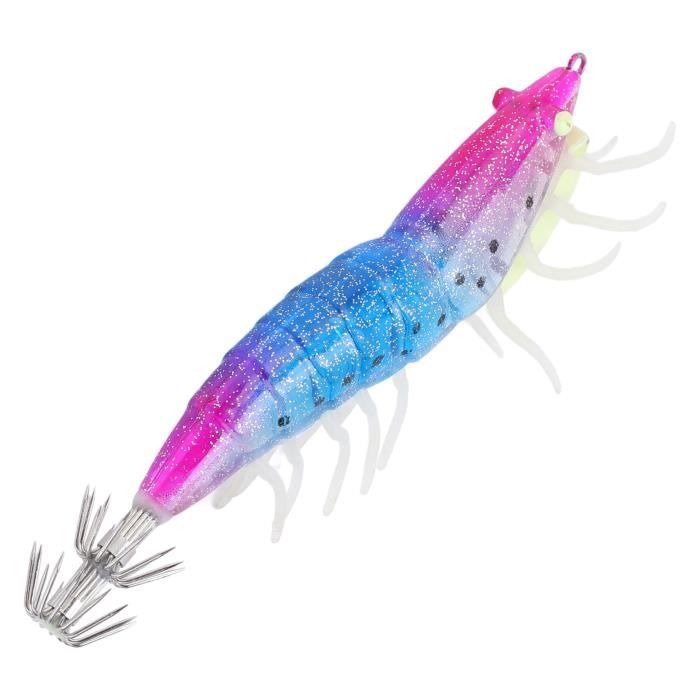 Leurres Crevettes Lumineux - 6 Pièces, 6.5g, Pour Pêche Eau Douce/Salée