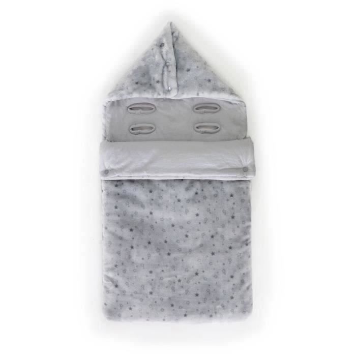 Domiva Nid D Ange Indoor 80 Cm Imprime Etoiles Grises Cdiscount Puericulture Eveil Bebe