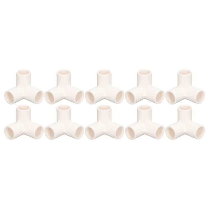 Raccords En T Pour Aquarium - Lot De 10, Plastique, Pour Tuyaux D'air 4mm - Connexion à 3 Voies