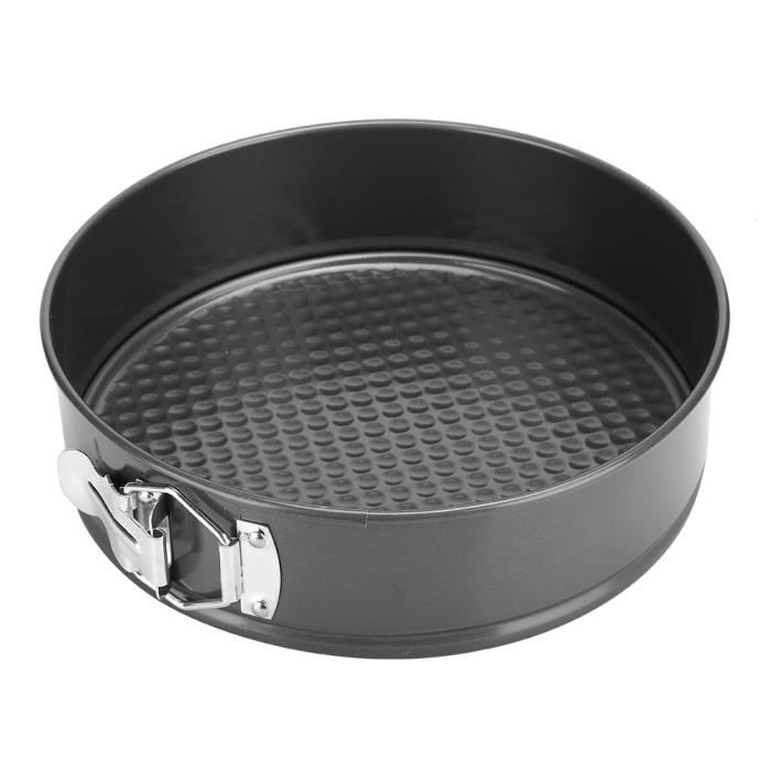 Moule à Gâteau Rond Haut Fond Amovible 28cm X 10cm - Aluminium Patisdecor