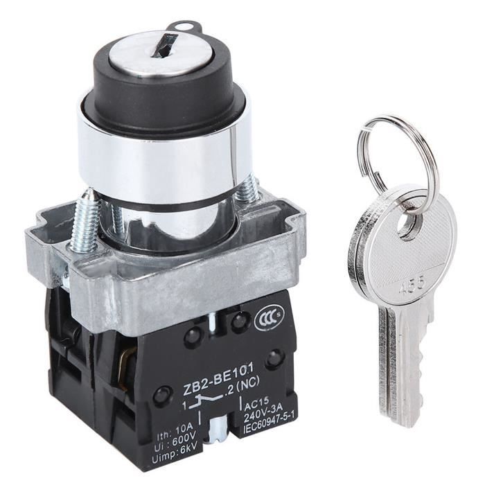 Interrupteur à Came Rotatif LW26GS-63/04-2 - 2 Pôles, 2 Positions (Off-On) - 63A 690V - Pour Circuit De Commande Moteur