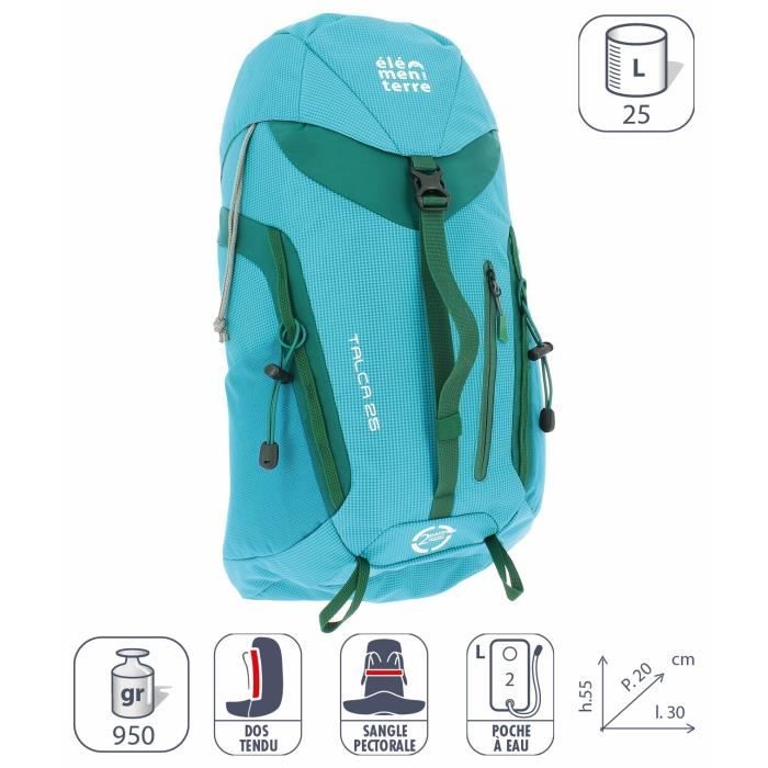 Sac à dos Élémenterre Talca 25 - blue - 25 L Sac à dos Élémenterre Talca 25 - blue - 25 L