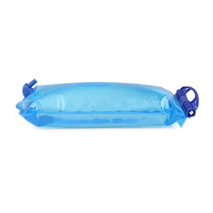 Poche à Eau 2L Sans BPA – Réservoir Souple Pour Rando, Vélo Et Camping