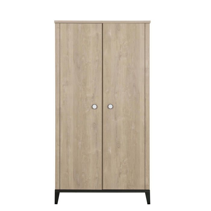 Armoire - GALIPETTE - MARCEL - Bois recyclé - Marron clair Armoire - GALIPETTE - MARCEL - Bois recyclé - Marron clair