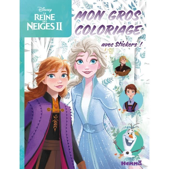 Set 500 Pièces Coloriage, Crayons de Couleur & Stickers - - Princesses Disney | Rakuten