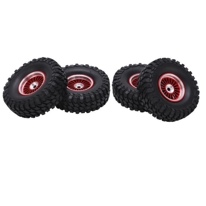 4 Pneus Et Jantes Haute Performance 1/10 Pour Voiture RC - Modèle 20101