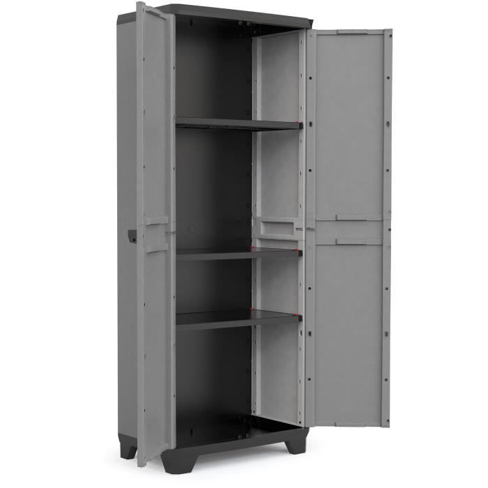Kis Stilo Haute Armoire De Jardin 65 X 39 Cm X H173 Achat Vente Armoire De Bureau Kis Stilo Haute Armoire De Cdiscount