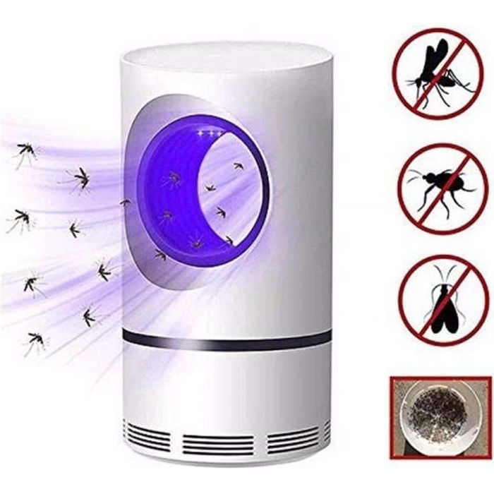 Lampe de Moustique,Tueur de Moustique à LED Piège à Insectes pour inhalateur de moustiques alimenté par USB