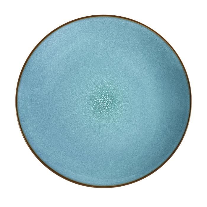 Feeling Turquoise - Assiette plate 26.5 cm (lot de 6)