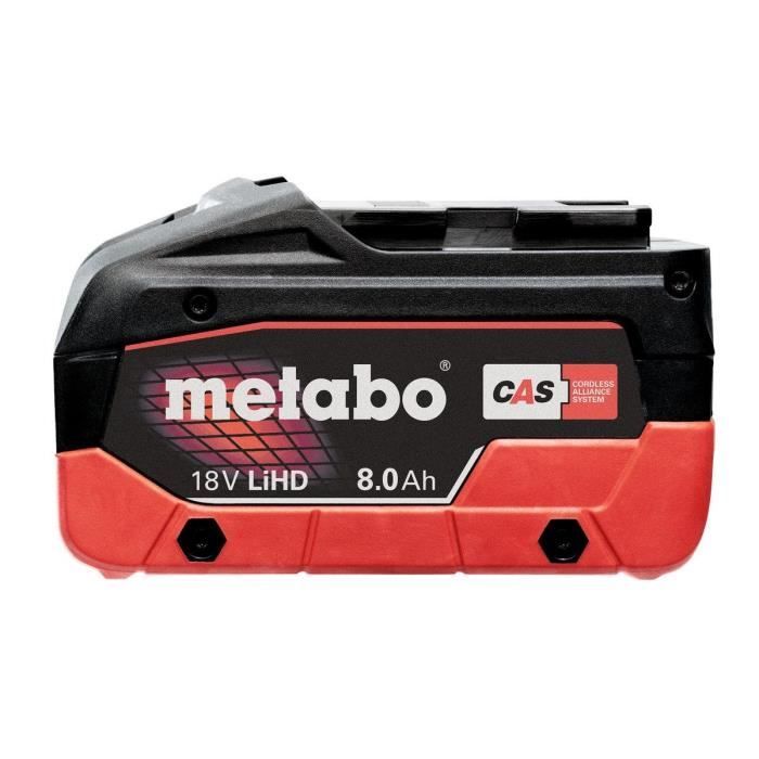 Batterie - METABO LiHD 18 V - 8.0 Ah