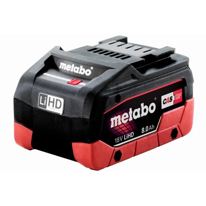 Metabo - Batterie LiHD 18 V 8.0 Ah - 625369000