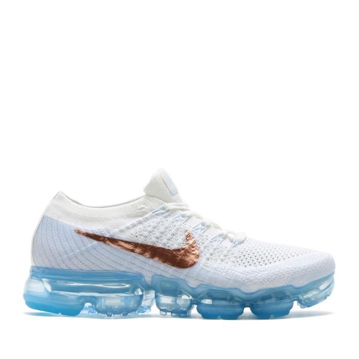 vapormax blanche et or