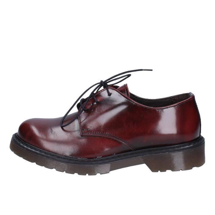 derby femme bordeaux