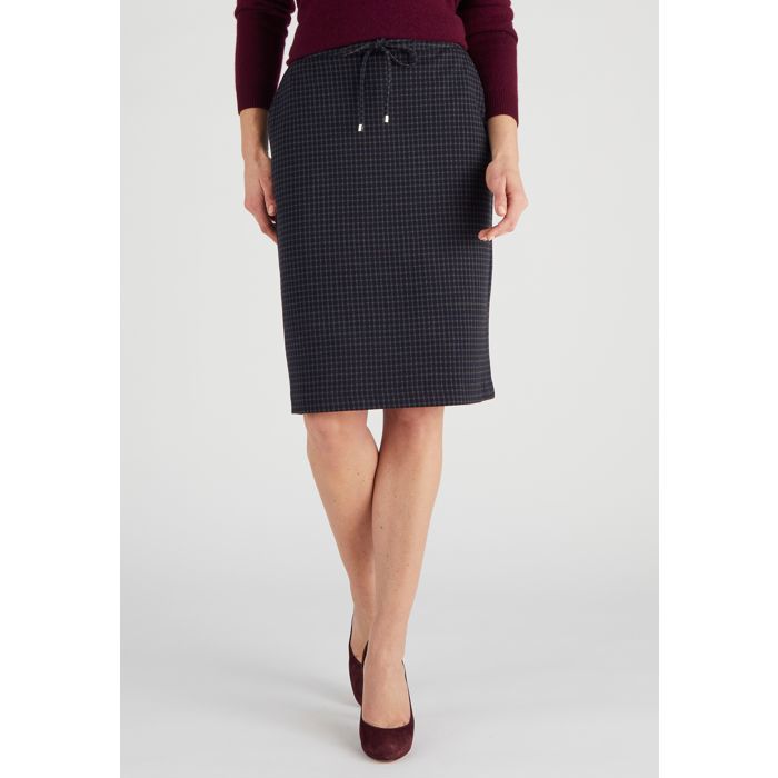 Jupe Rockabilly taille haute florale rétro pour femmes - Hepburn