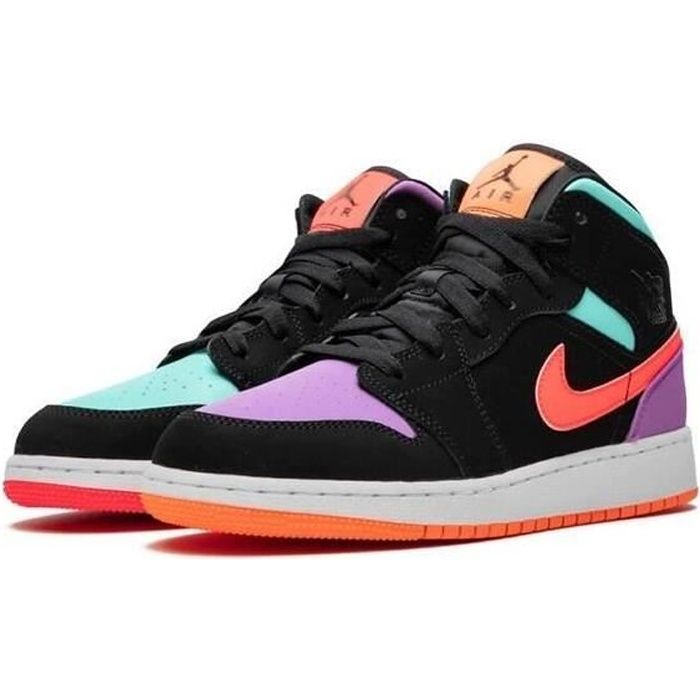 Nike Air Jordan 1 Mid Candy Chaussures de Basket Pas Cher Jordans One pour  Homme Femme - Cdiscount Sport