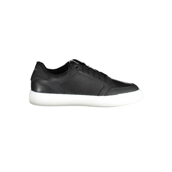 CALVIN KLEIN Basket Sneakers Sport Running Homme Noir Textile SF17414