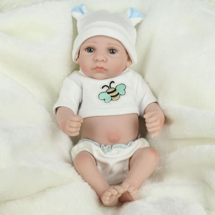28cm Kids Reborn bébé Doll lavable réaliste poupée nouveau-né fille garçon